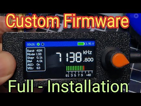 Full Install - Si4732 Mini Receiver Custom Firmware