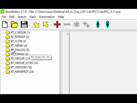 Risoh Editor Kullanımı SMPS Bobin, Transformatör hesaplama programlarını Dil çevirisi