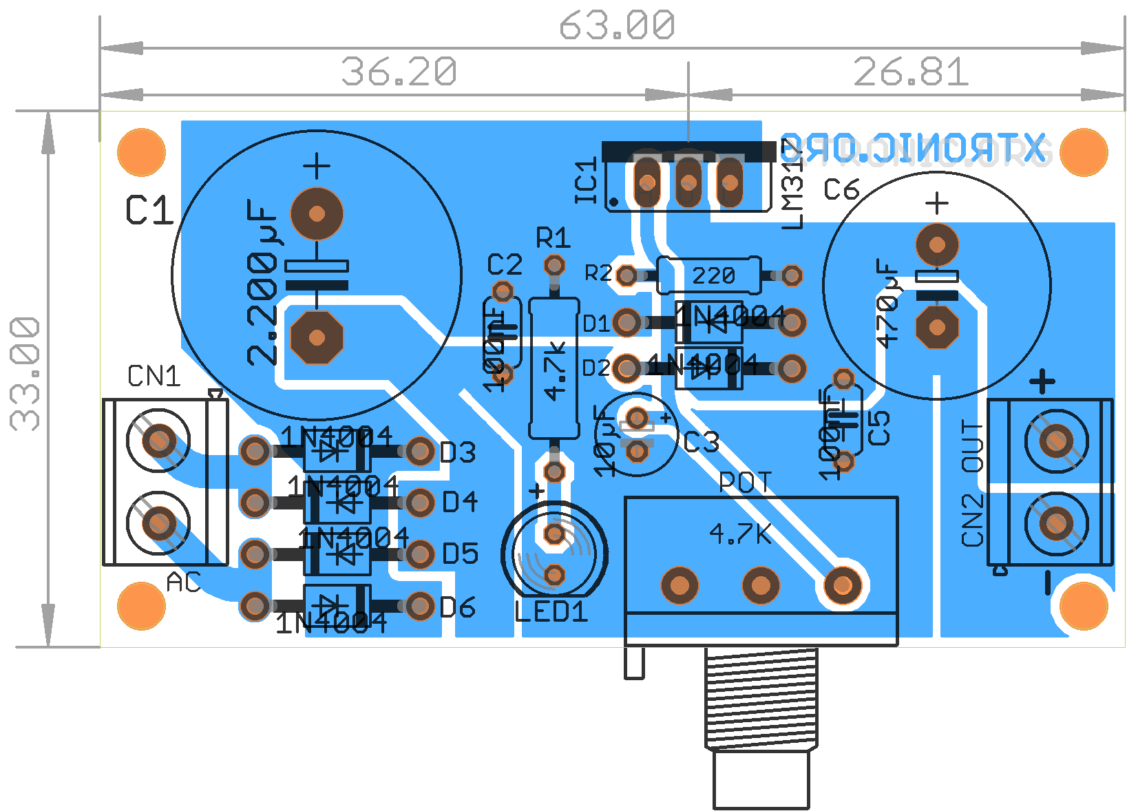 Voltage Regulator Pcb Layout - PCB Designs