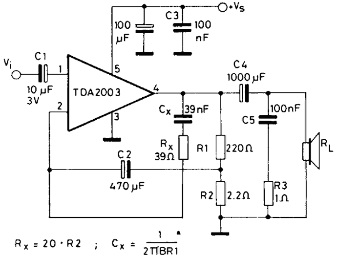 tda2003 pcb