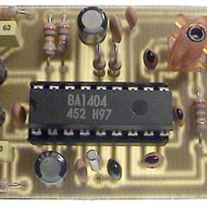 BA1404 stereo FM transmitter circuit diagram