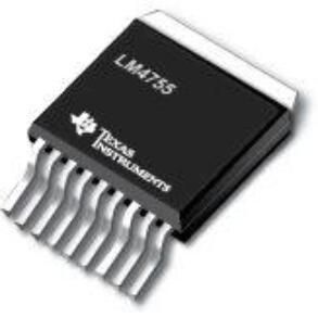 lm4755T schematic audio power amplifier LM4755 circuit