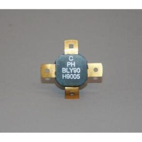 Circuit for power linear RF amplifier with BLY90