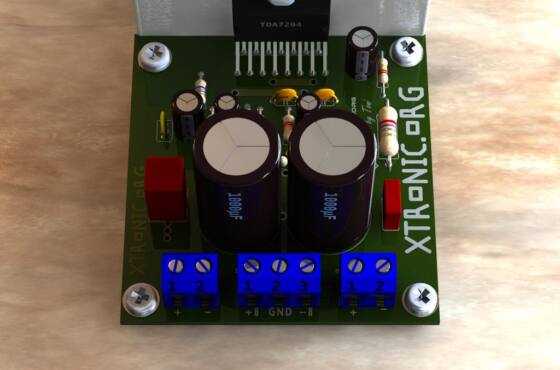 Tda7294 Amplifier Circuit Diagram Pcb