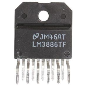 LM3886 amplifier board gainclone LM3886TF PCB