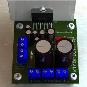 TDA2009 amplifier circuit diagram stereo TDA2009A