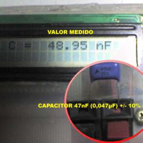 LC meter capacimeter inductimeter circuit