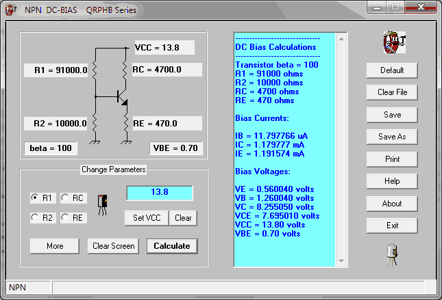 output impedance of npn transistor amplifier