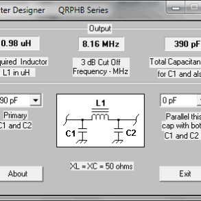 Download PI Filter Designer 50 ohm
