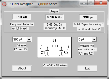 power supply pi filter design