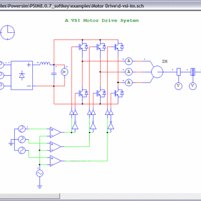 Download Psim 2021B Simulation Software Power Electronic Motor Control