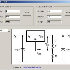 Download lm317 calculator software LM337