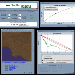 Download RadioWORKS 2.0 tool for calc radio waves and propagation