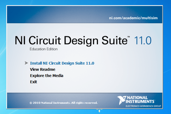 Download Multisim 11 Ni Circuit Design Suite Professional Xtronic