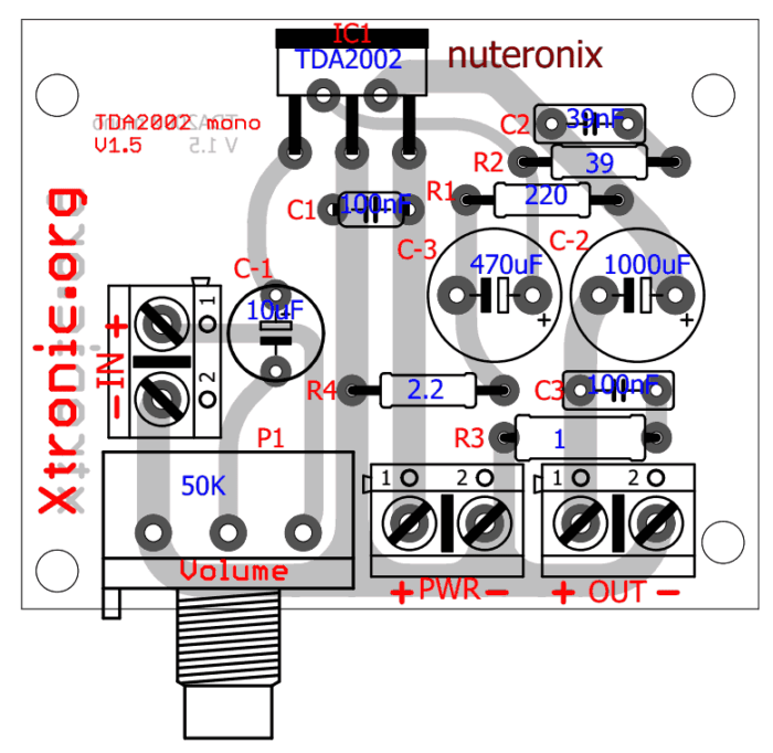 Tda2003 Pcb