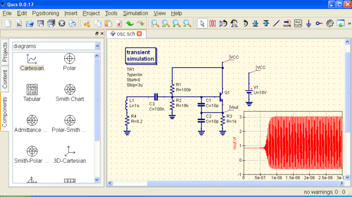Download Qucs Linux Windows Mac Integrated Circuit Simulator