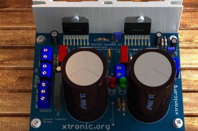 Tda7294 Circuit Power Amplifier Dynamic 180W