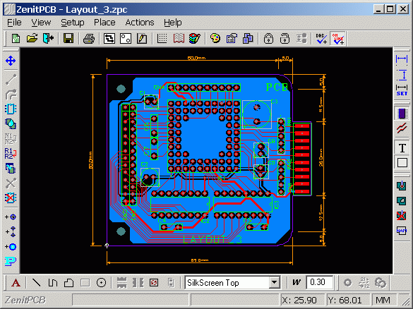 Easy Pcb software, free download