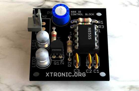 Tv Remote Control Blocker Circuit - Ir Remote Control Jammer