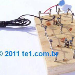 FM Transmitter Circuit Boardless Assembly