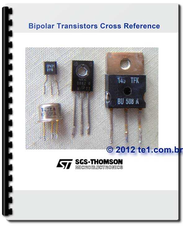 Download Bipolar Transistor Cross Reference Sgs-Thomson