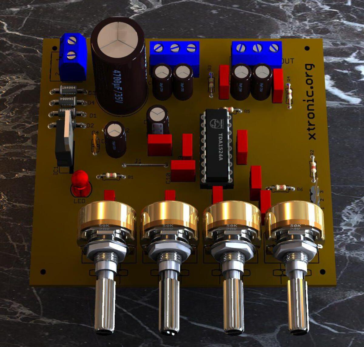 Layout Pcb Tone Control Subwoofer - PCB Designs