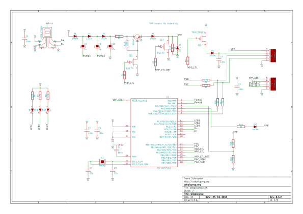 Usbpicprog - Free open source USB Microchip PIC programmer