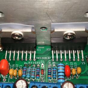 Audio Power amplifier modular TDA7293 in parallel  #Minimus