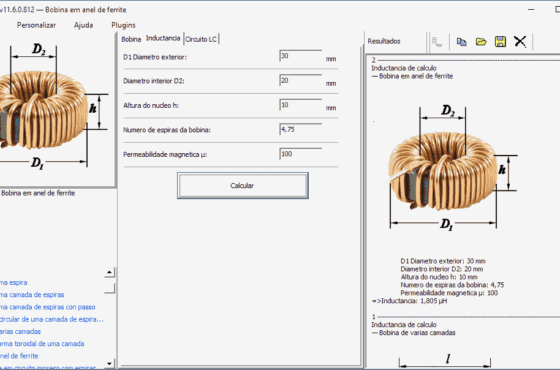 Download Coil32 Free Software Calc Coil Inductor Coil32 Printed Circuit Board Coil32 Free Download Software Calc Coil Inductor