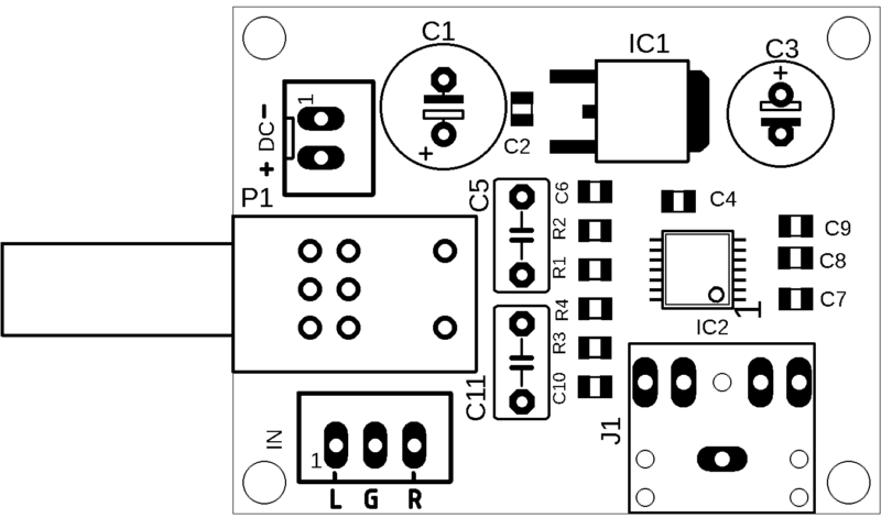 Pcb Component Silk Max4410 Headphone Circuit Diagram Amp Driver Evaluation Kit