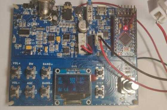 Circuit Diagram Si4735 Si4732 Dsp All-Band Radio Lw Am Fm Sw Ssb Arduino Mini