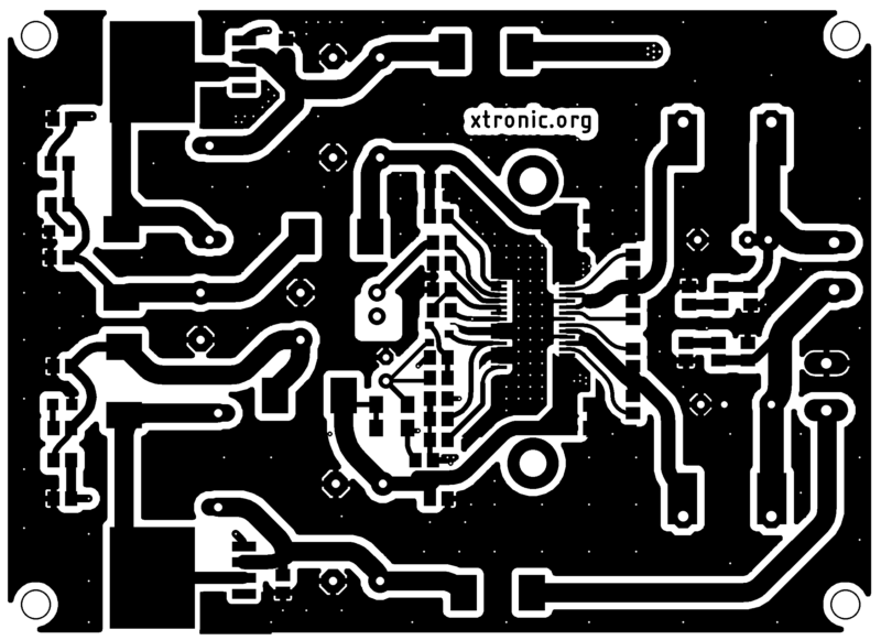 Circuit Diagram Tpa3116D2 Amplifier Board Pcb Top