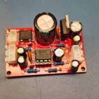Pre Amplifier Circuit With Ne5532 Audio Opa2124 Op Amp